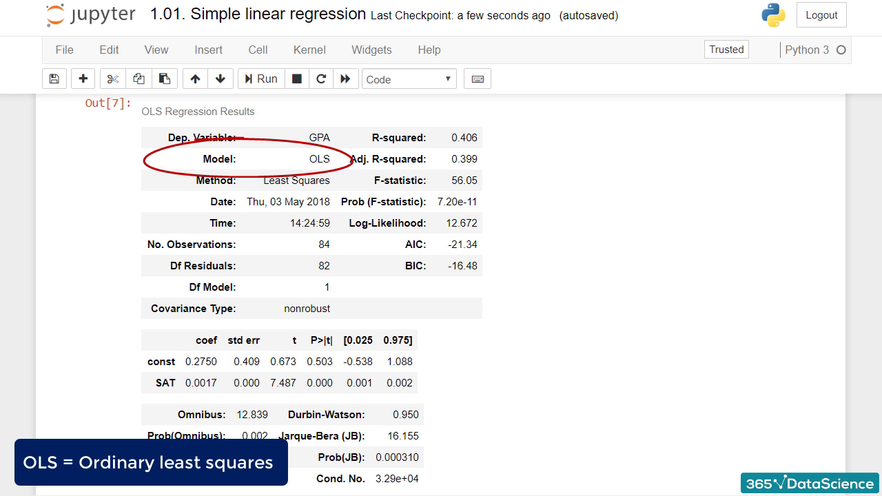 Machine Learning Regression 