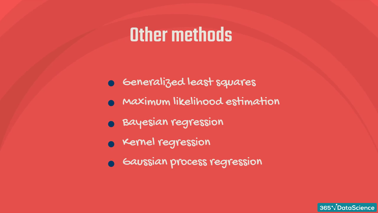 Machine Learning Regression 